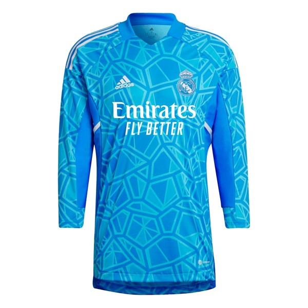 Tailandia Camiseta Real Madrid Portero ML 2023/24 Azul